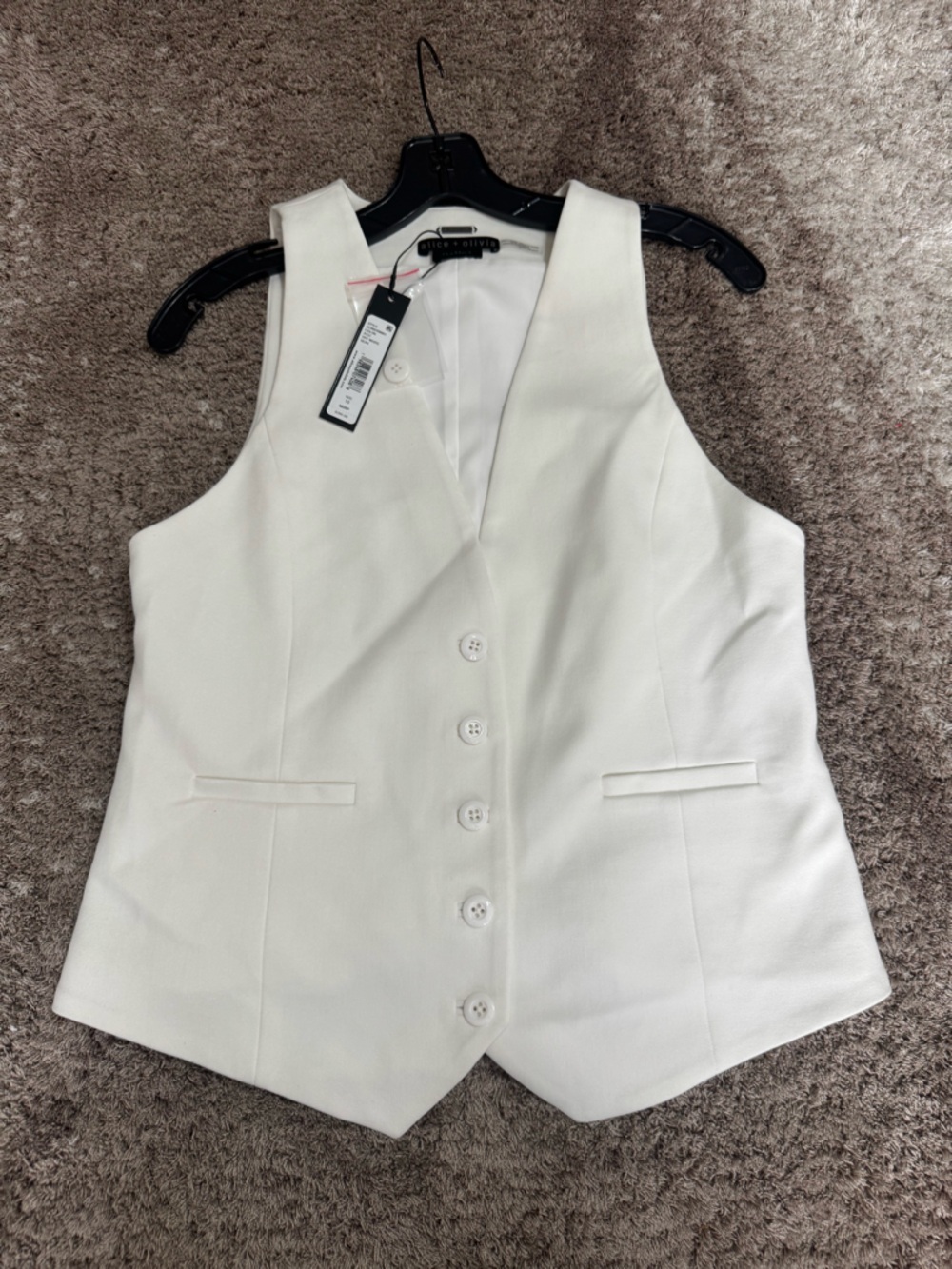 Alice + Olivia MAZIE VEST